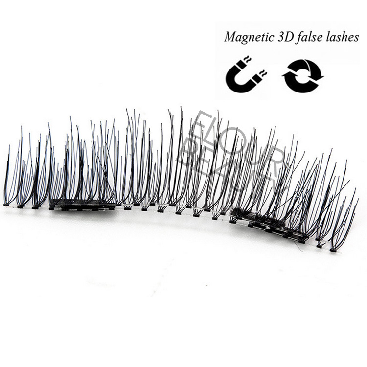 Invisible band magnetic eyelashes100% handmade China EA10